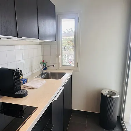 One Bedroom With A Sea View Right By The Croisette Beaches And The Center Of Cannes. - 2287 דירה *